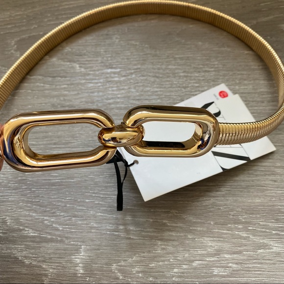 Zara Metal Link Chain Belt - Picture 12 of 13